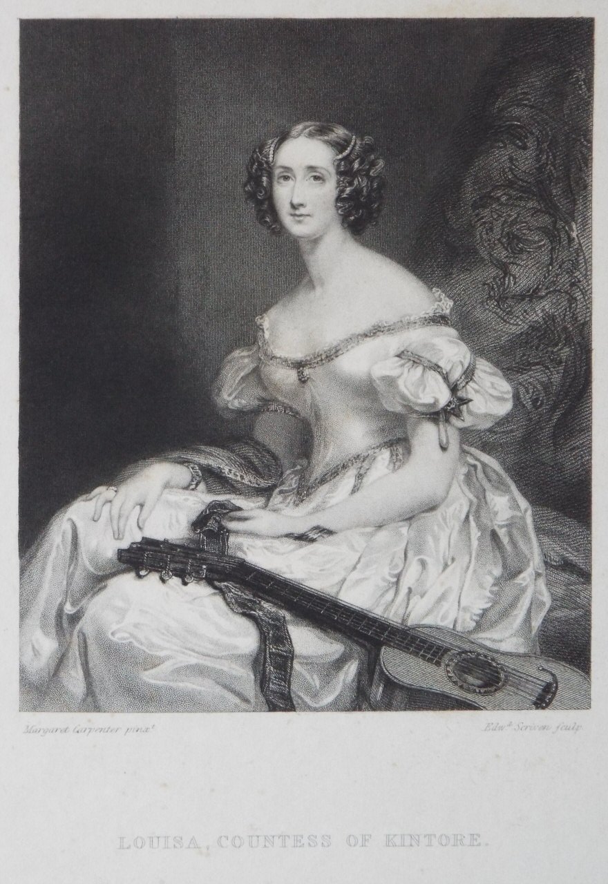 Print - Louisa, Countess of Kintore - Scriven